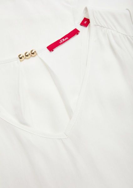 s.Oliver Red Label Viscose blouse - beige (0210)