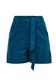 Q/S designed by Blended linen shorts - blue (6848)