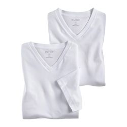 Olymp Modern Fit: Unterzieh-T-Shirt - weiß (00)