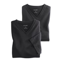 Olymp Modern Fit: basic shirt - black (68)