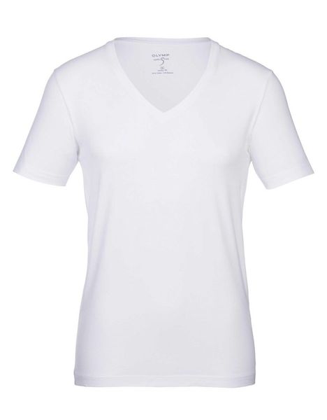 Olymp Body Fit: T-shirt de sous-vêtements - blanc (00)