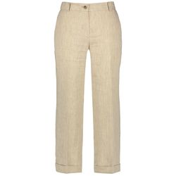 Gerry Weber Collection Pantalon 3/4 avec bandes fineliner - beige (09149)