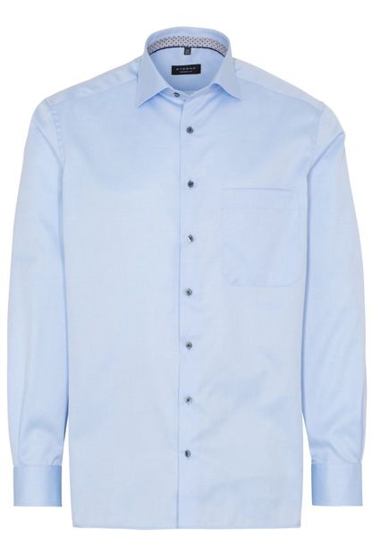 Eterna Comfort Fit long sleeve shirt - blue (10)