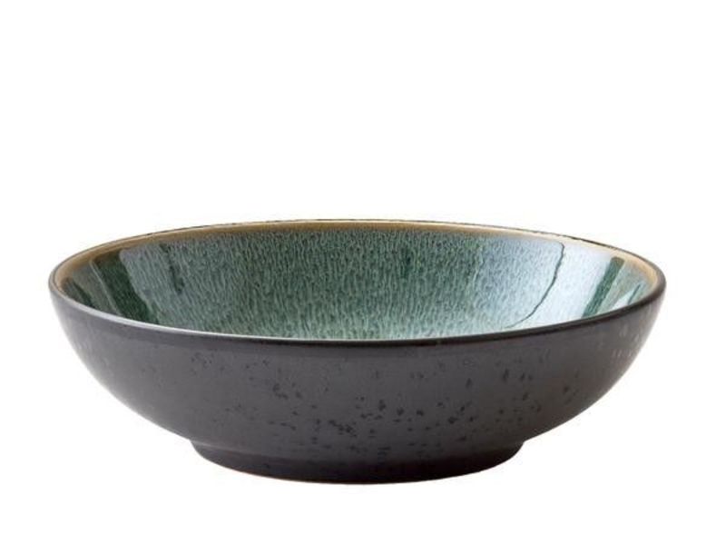 Bitz Pasta bowl Ø20cm - black/green (00)