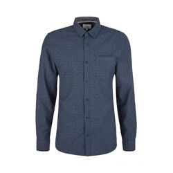 Q/S designed by Extra Slim Fit: long sleeve shirt - blue (58A0)