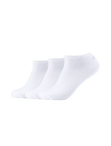s.Oliver Red Label Unisex 3 pack sneaker socks - white (01)