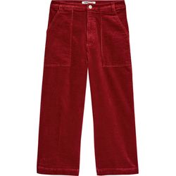 Tommy Jeans Pantalon large en velours côtelé - rouge (XLK)