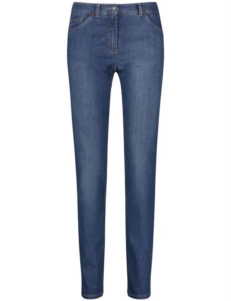 Gerry Weber Edition 5-Pocket Jeans Best4me - bleu (862002)