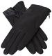 mbyM Leather gloves - black (880)