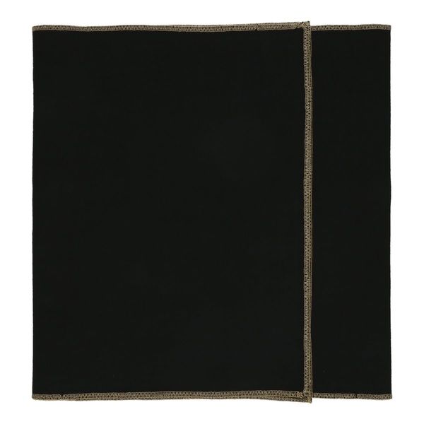 Pomax Chemin de table (140x40cm) - noir (BLA)