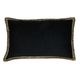 Pomax Cushion (50x30cm) - black/beige (BLA)