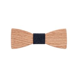 Mr. Célestin Wooden bow tie - brown/blue (OAK)