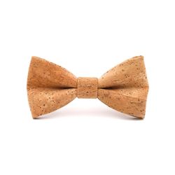 Mr. Célestin Cork bow tie - brown (NATURAL)