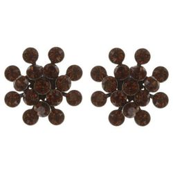 Konplott Magic Fireball Earrings - brown (BROWNSMO)