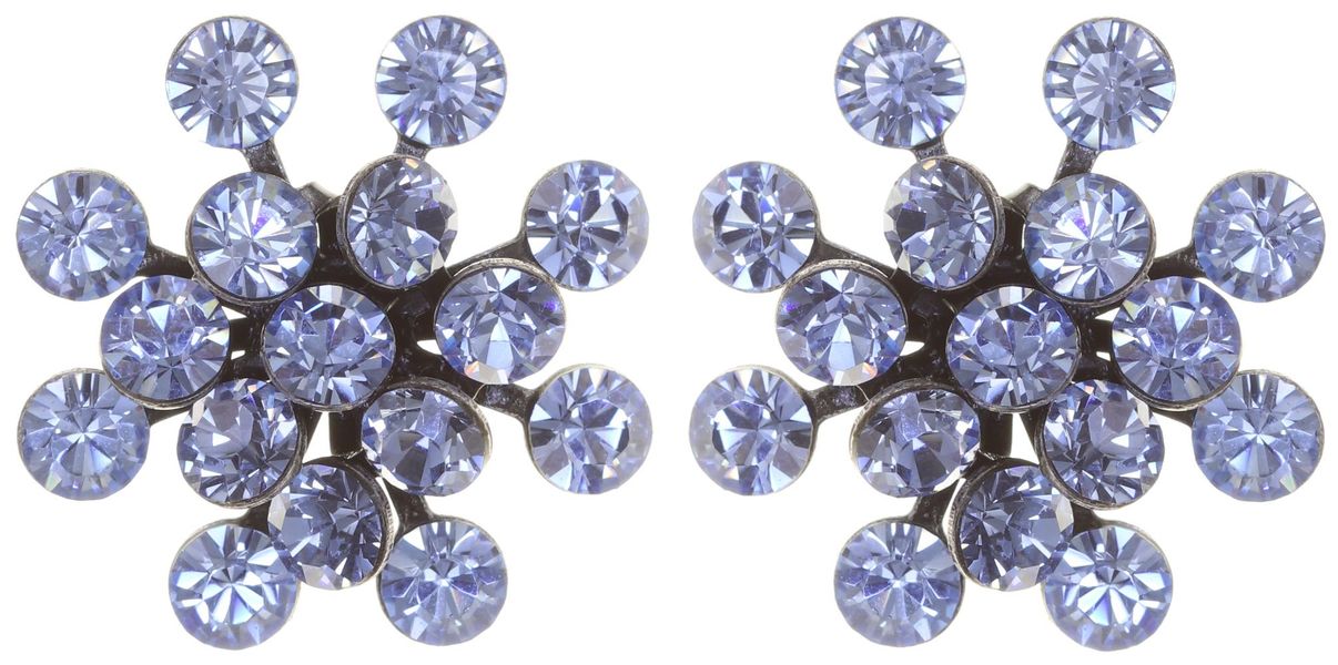 Konplott Earrings - Magic Fireball   - blue (0040)