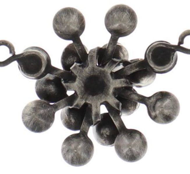 Konplott Necklace with pendant - Magic Fireball - black (0040)