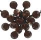 Konplott Necklace - Magic Fireball - brown (0040)