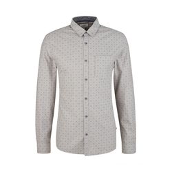 Q/S designed by Extra Slim Fit: long sleeve shirt - gray (94A0)