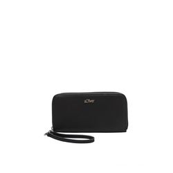 s.Oliver Red Label Imitation leather wallet with loop - black (9999)