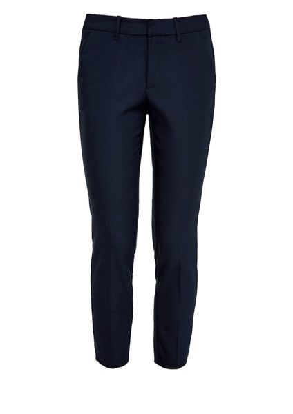 s.Oliver Red Label Shape Ankle : pantalon élégant en toile - bleu (5959)