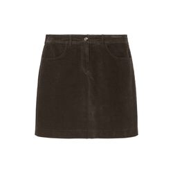Marc O'Polo Velvet skirt Made of stretch organic cotton - brown (787)
