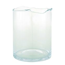 Pomax Vase (Ø15x18cm) - weiß (00)