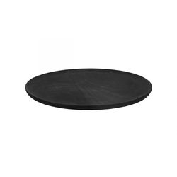 Pomax Wooden tray (Ø32x1,6cm) - black (BLA)