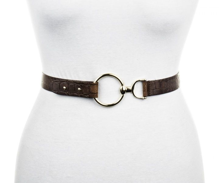 Vanzetti Leather waist belt - brown (0660)