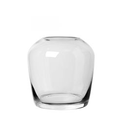 Blomus Vase L CLEAR (Ø15x15cm) - white (00)