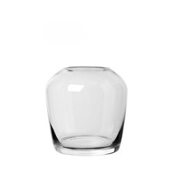 Blomus Vase M CLEAR (Ø13x13cm) - white (00)