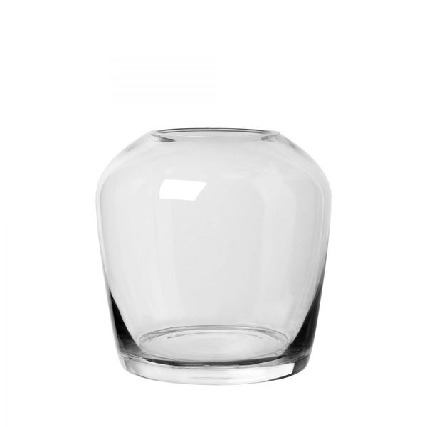 Blomus Vase L CLEAR (Ø15x15cm) - weiß (00)
