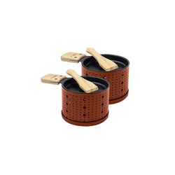 Cookut Raclette for 2 (10x15x6cm) - black/brown (00)