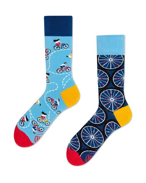 Many Mornings Chaussettes THE BICYCLES - bleu (00)