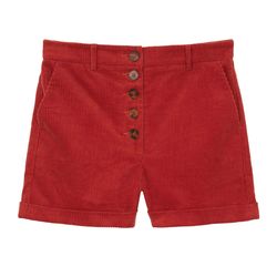 Molly Bracken pantalon en velours côtelé - rouge (RUST)