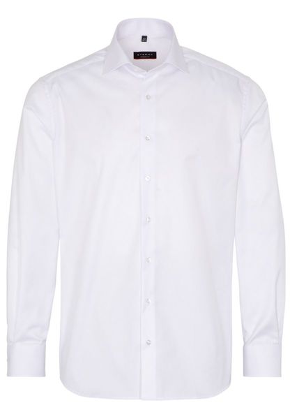 Eterna Modern Fit: chemise à manches longues - blanc (00)
