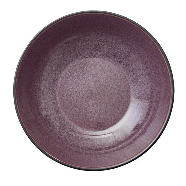 Bitz Bol (Ø20x6cm) - noir/violet (00)