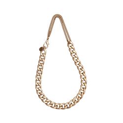 s.Oliver Red Label Necklace in matt look - gold (0037)