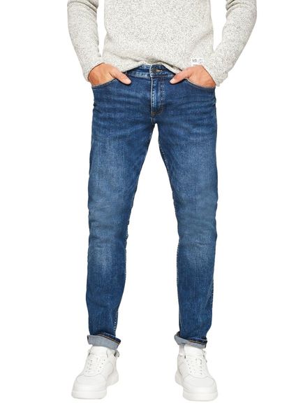 Q/S designed by Slim Fit: Jeans - blau (54Z4)