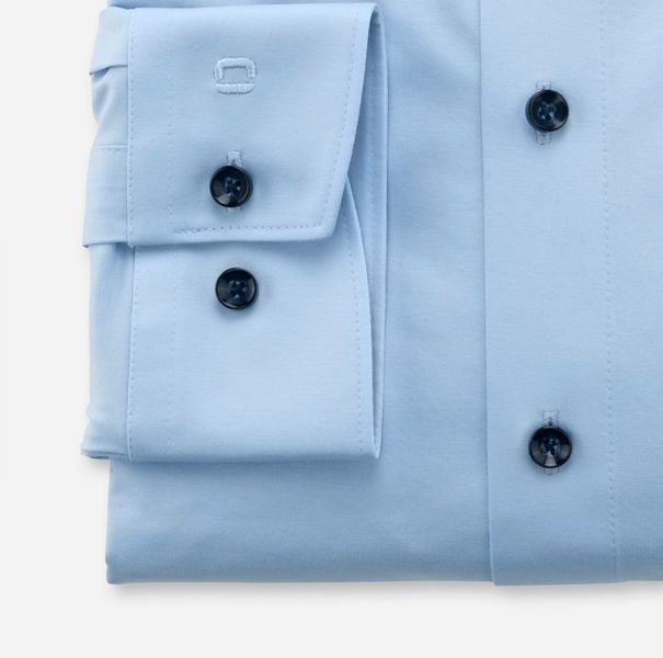 Olymp Modern Fit: long sleeve shirt - blue (10)