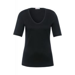 Street One T-shirt basique Palmira - noir (10001)