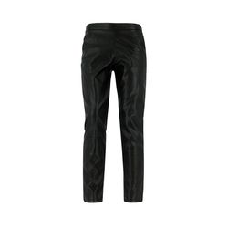 Signe nature Leather-look trousers - black (8)