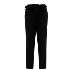 Signe nature Lounge Pants with waist belt - black (8)