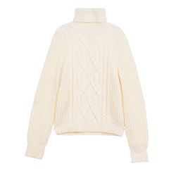 Molly Bracken Turtleneck sweater - white/beige (OFFWHITE)