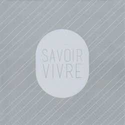 Räder Serviettes SAVOIR VIVRE (33x33cm) - gris (NC)