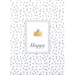 Räder Carte HAPPY BIRTHDAY - blanc (NC)