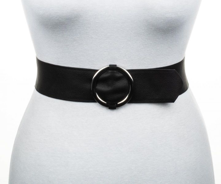 Vanzetti Waist belt with metal buckle - black (0790)