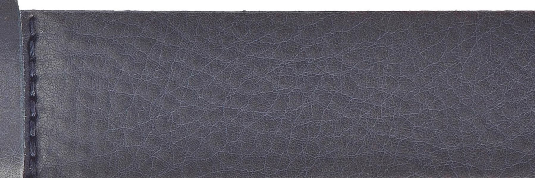 Vanzetti Leather belt - blue (0480)
