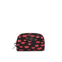 WOUF Cosmetic Bag BESO - black/red (00)