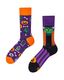 Many Mornings Socks FRANKENFEET - orange/purple (00)