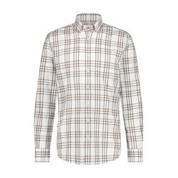 State of Art Plaid shirt with button down collar - brown/beige (5685)